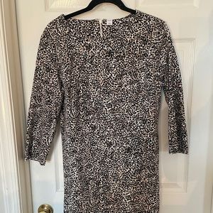 Old Navy cheetah print dress.